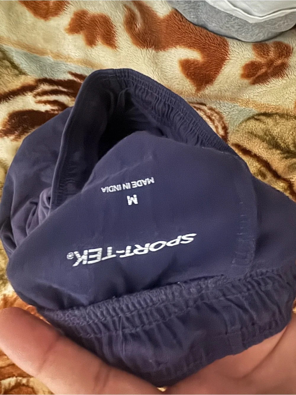 men’s Navy Blue Sleep Shorts